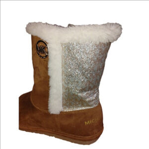 Michael Kors Johanna Tinsel Girls Boots Size 5